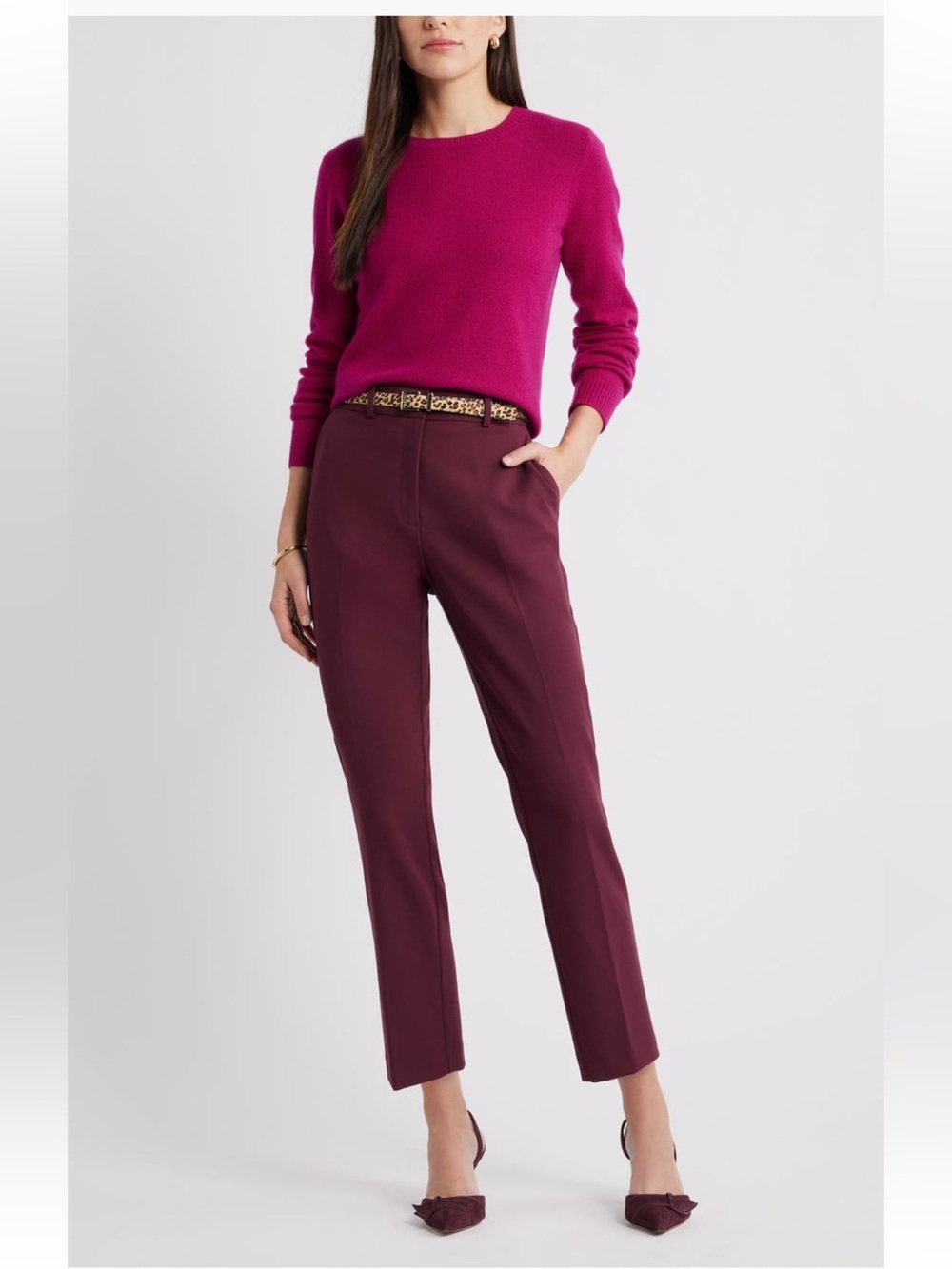🆕 100% Cashmere Crewneck Sweater by Caslon S